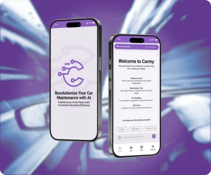 Carmy.ai app screen